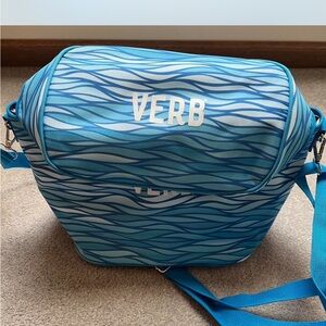 Verb Blue and Gray Insulated Bag